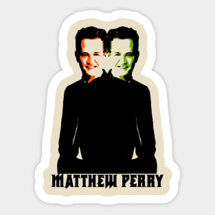 Matthew perry t-shirt Sticker